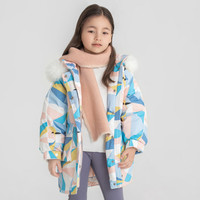 Annil 安奈儿 儿童中长款羽绒服