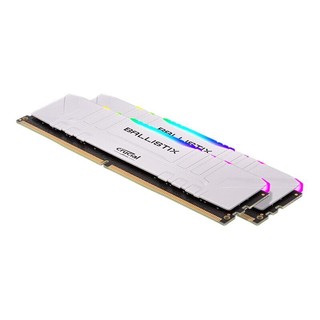 Crucial 英睿达 铂胜系列 DDR4 3600MHz RGB 台式机内存 灯条 白色 32GB 16GB*2