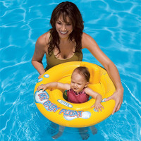 INTEX 59574宝宝座圈 婴幼儿双层游泳戏水儿童玩具新年礼物坐圈1-2岁