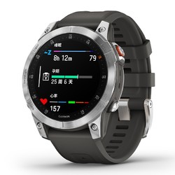 GARMIN 佳明 epix 运动手表 石墨灰 47mm 精英版