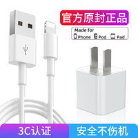 VIKEN 维肯 适用iphone12/7/8/xr/ipad/11pro快充电器头线苹果5/6手机数据线