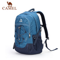 CAMEL 骆驼 户外(CAMEL) 户外登山包 30L野营徒步旅行运动双肩背包男女 A1W3FI101 靛蓝