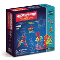 MAGFORMERS 麦格弗 创造者系列 703006 创造者套组 60片