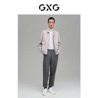 GXG 男子羊毛短款大衣 10C106006I