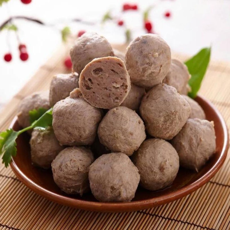 恋食记 潮汕牛筋丸250g 牛肉丸250g