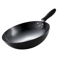 Joyoung 九阳 CF34C-CJ193 炒锅(34cm、不粘、无涂层、铁、黑色)