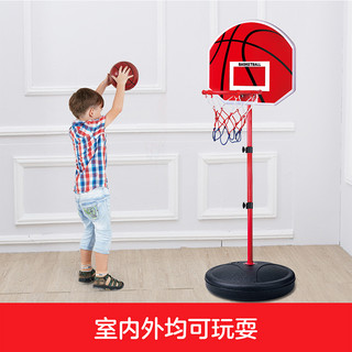 勾勾手(gougoushou)儿童篮球架男孩玩具球可升降铁杆篮球框调节高度室内外玩具1.7米篮球架