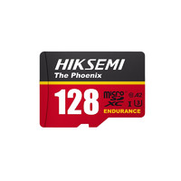 HIKVISION 海康威视 凤凰闪速红卡 Micro-SD存储卡 128GB（UHS-1、V30、U3、A2）