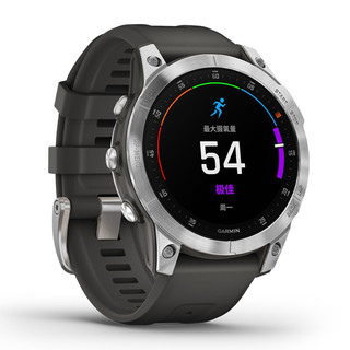 GARMIN 佳明 epix 运动手表 石墨灰 47mm 精英版