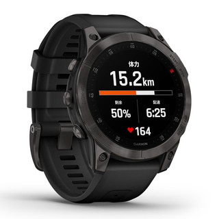 GARMIN 佳明 epix 运动手表 碳黑 47mm DLC旗舰版