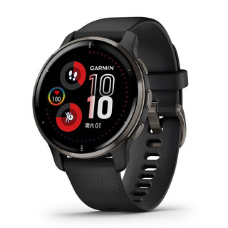 GARMIN 佳明 Venu 2 Plus 运动手表 沉稳黑