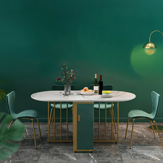 新品发售：AQUIMIA 阿基米亚 轻奢小户型可折叠餐桌 单桌