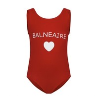 BALNEAIRE 范德安 BE范德安小红心系列遮肚显瘦泳衣