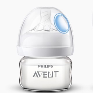 AVENT 新安怡 自然顺畅系列 SCF677/13 玻璃奶瓶 60ml 0月