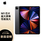 Apple 苹果 iPad Pro 12.9英寸平板电脑 2021年新款(256G WLAN版/M1芯片Liquid视网膜XDR屏) 深空灰色