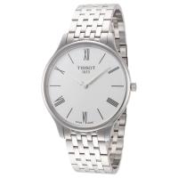 限新用户、补贴购：TISSOT 天梭 Tradition Thin系列 男士石英手表 T063.409.11.018.00