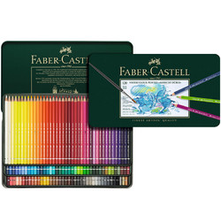 FABER-CASTELL 辉柏嘉 117511 艺术家大师级绘画铅笔套装 120色 进口绿铁盒装