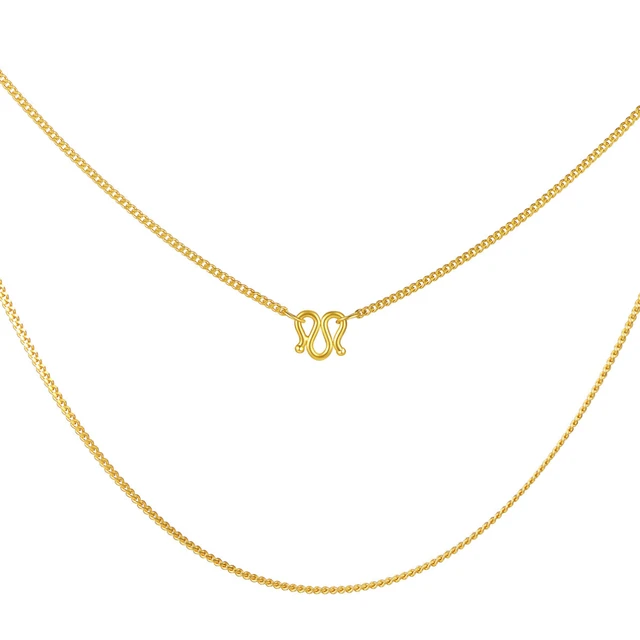 MCLON 曼卡龙 时尚足金项链