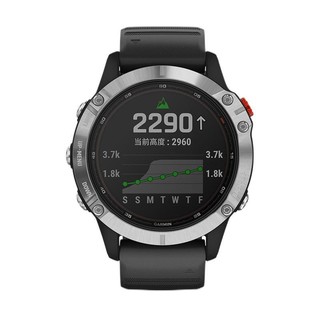 GARMIN 佳明 Fenix 6 户外智能手表 耀银 太阳能专业版