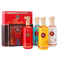 WULIANGYE 五粮液 尊龙酒 52%vol 浓香型白酒 500ml*4瓶 整箱装