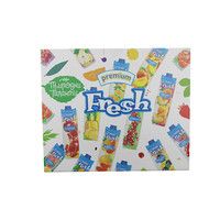 Fresh premium 鲜芬 果汁组合装 4口味 1L*4盒（黑加仑汁+热带水果汁+粉葡萄柚汁+野莓汁）