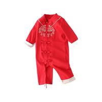 嘟嘟家 BGC199DCL175 婴儿中国风连体衣