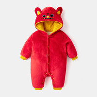 嘟嘟家 宝宝新年连体衣