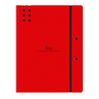 fizz 飞兹 FZ006382 A4文件夹 红色 单个装