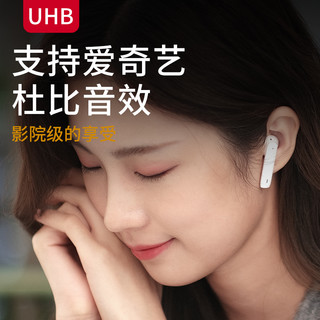 UHB 圆梦一号蓝牙耳机M1G1无线耳机适用于苹果13华为12安卓游戏无延迟通话超清晰/降噪高颜值 粉色【电竞版G1】杜比音效I无延迟I长续航