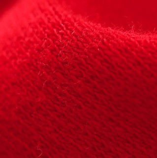 Hodo Men 红豆男装 鸿运系列 女童内衣裤加绒加厚组合套装1 红色 170cm