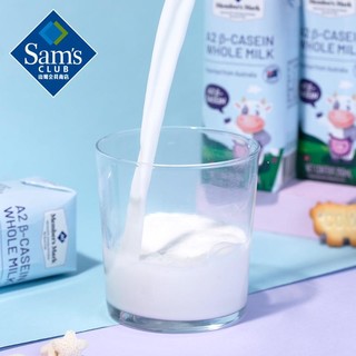 Member’s Mark 澳大利亚进口A2型β-酪蛋白全脂牛奶(灭菌乳) 250ml*24 早餐奶