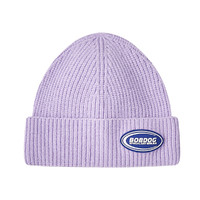 BoBDoG 巴布豆 儿童针织帽子 紫色 52cm