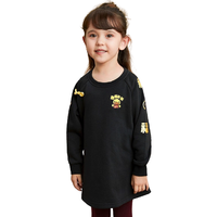 小黄鸭 B.Duck BF5180915 女童连衣裙 钻石黑 130cm