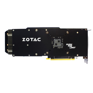 ZOTAC 索泰 GeForce GTX 1660Ti-6GD6 X-GAMING OC 显卡 6GB 黑色