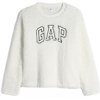 Gap 盖璞 女士圆领卫衣 655689 牛奶白 XL