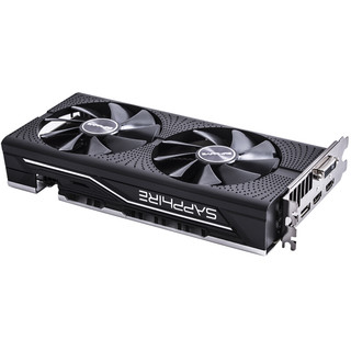 SAPPHIRE 蓝宝石 RX 580 2048SP 8G D5 白金版 OC 显卡 8GB 黑色