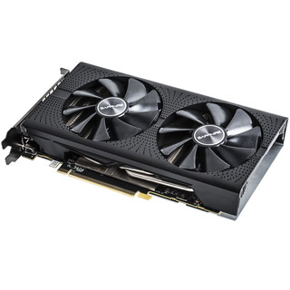 SAPPHIRE 蓝宝石 RX 580 8G D5 白金版 OC 显卡 8GB 黑色