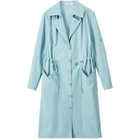 SENTUBILA 尚都比拉 女士中长款风衣 JD113F37702 羽蓝 XL