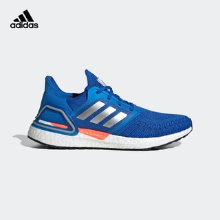 adidas阿迪达斯官网ULTRABOOST 20男子跑步运动鞋FX7978 FX7979（39、黑色/银灰）