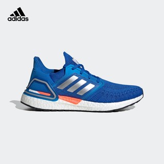 adidas阿迪达斯官网ULTRABOOST 20男子跑步运动鞋FX7978 FX7979（40.5、蓝色/银灰）