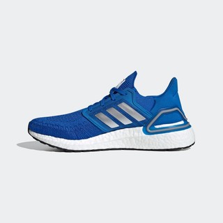 adidas阿迪达斯官网ULTRABOOST 20男子跑步运动鞋FX7978 FX7979（40.5、蓝色/银灰）