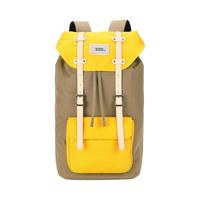 NATIONAL GEOGRAPHIC 国家地理 男女款双肩包 N002 黄色拼卡其