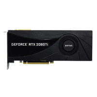 ZOTAC 索泰 GeForce RTX 2080Ti-11GD6 Ai版 HA 显卡 11GB 黑色