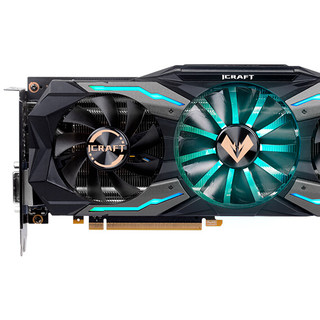 MAXSUN 铭瑄 GeForce RTX 2070 iCraft GM 8G 显卡 8GB 黑色