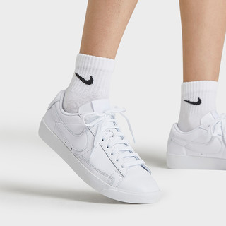 NIKE 耐克 BLAZER LOW LE AV9370 女士休闲运动鞋 白色 35