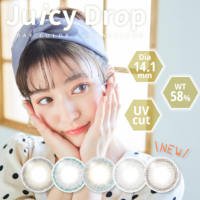 日本Juicy Drop美瞳日抛女小直径彩色隐形近视眼镜10片非半年月抛