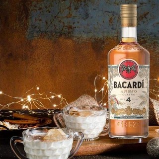 BACARDI 百加得 4年 金朗姆酒 40%vol 1000ml