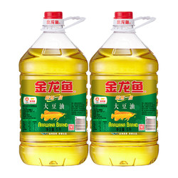 金龙鱼 精炼一级大豆油 5L*2桶