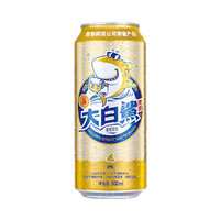青岛啤酒 大白鲨啤酒黄啤9度330ml/500ml整箱装多规格可选