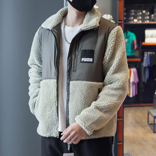 PUMA 彪马 Sherpa 男子运动夹克 846325-42 浅卡其色 XS